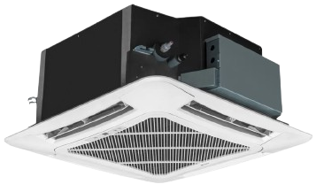 Ceiling-mounted unit for optimal Commercial HVAC DC systems. Reliable climate control for commercial spaces, ensuring efficient air distribution.