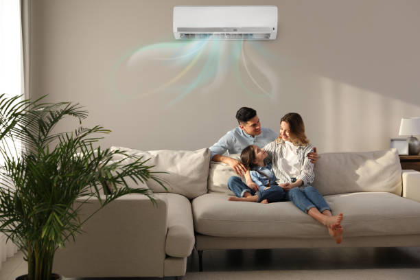 Family enjoys indoor AC in the DMV. Air conditioner maintenance ensures a comfortable home. Reliable AC service keeps your family cool and happy.