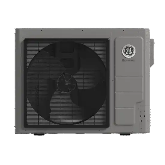 A modern GE Zoneline air conditioner unit, essential for AC maintenance and optimal climate control in any building, especially in the DMV.