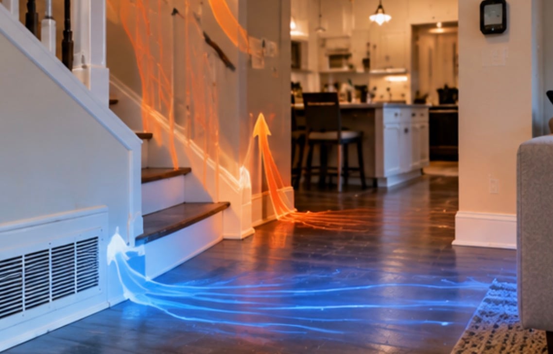 Why One Floor of Your DC Rowhouse Stays Cold All Winter